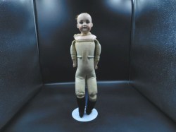 antique doll crack face nude